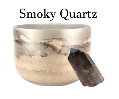 Smoky Quartz Singing Bowls